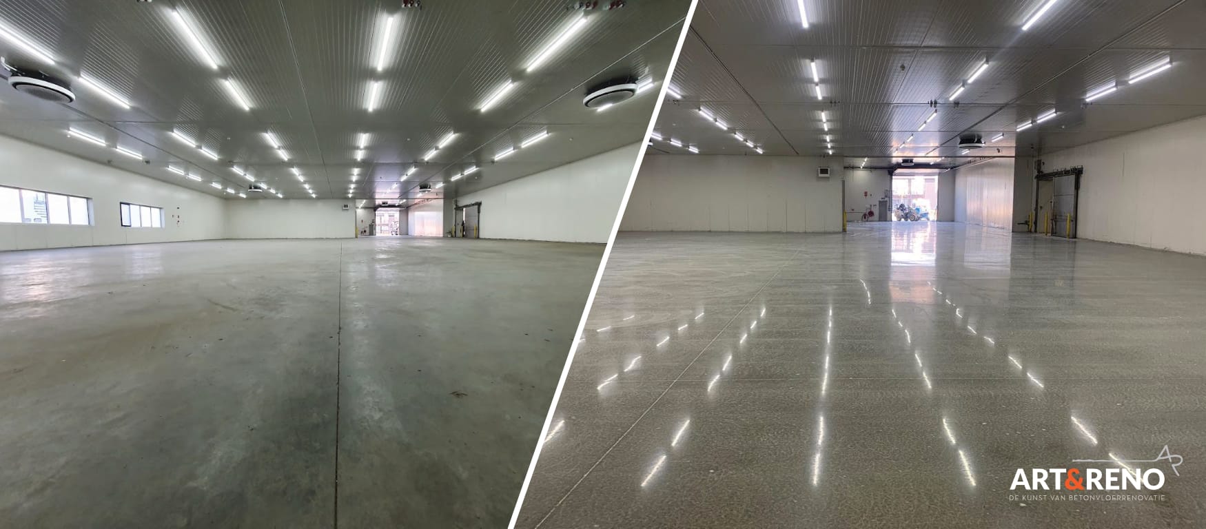 Gerenoveerde betonvloer – Ecostone Boxtel