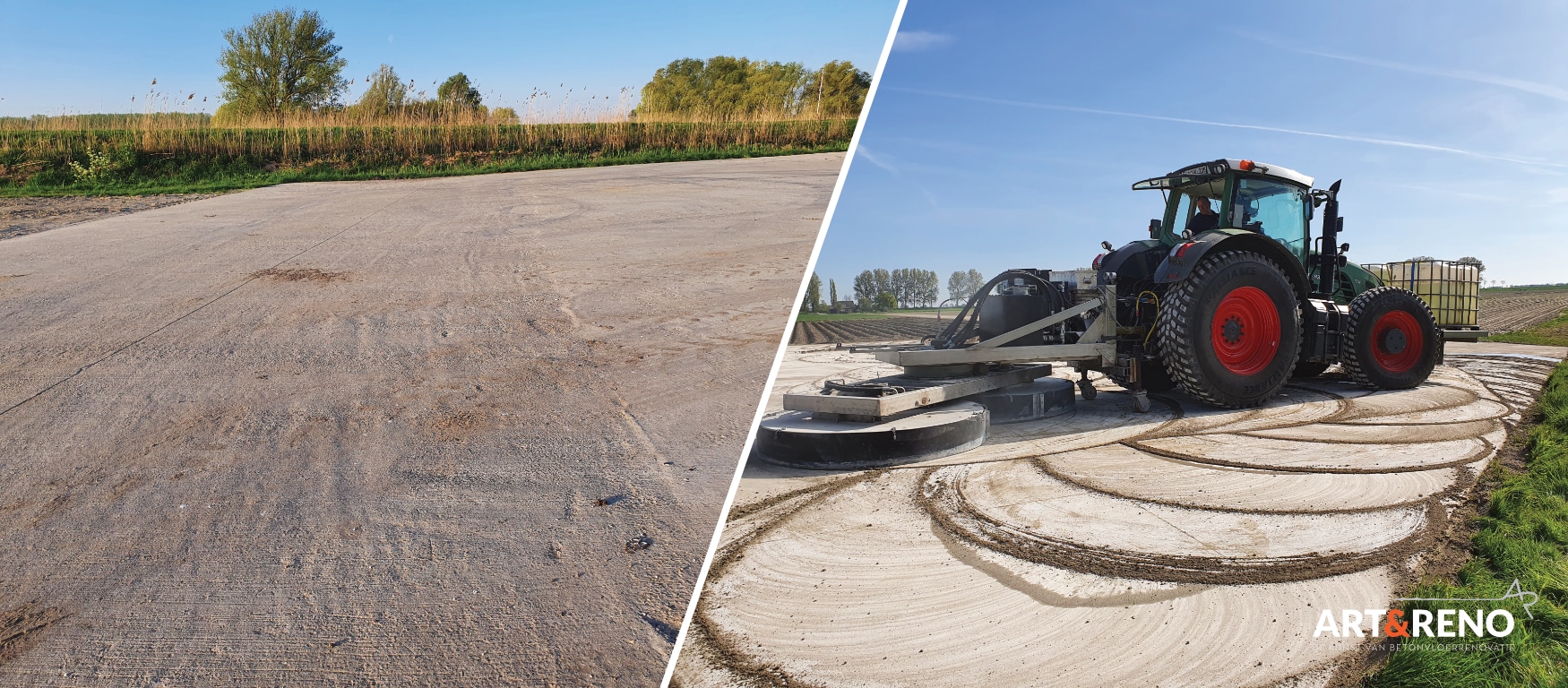 Gerenoveerde betonvloer – Gebr. Vos Dinteloord