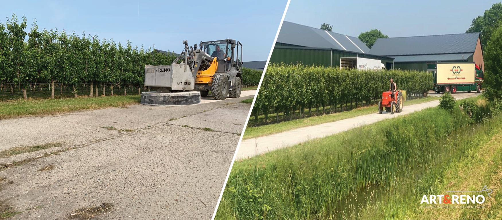 Gerenoveerde betonvloer – Verwoerd Benschop